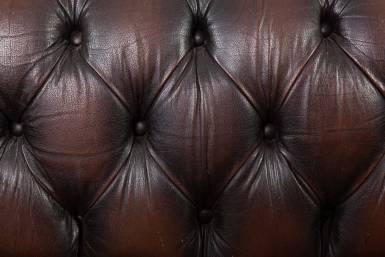 Divano chesterfield club due posti Thomas Lloyd vintage marrone